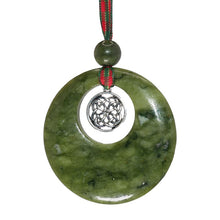 Load image into Gallery viewer, Celtic Knot Green Connemara Marble Decoration