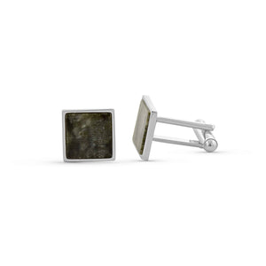 Connemara Marble Cufflinks - Square