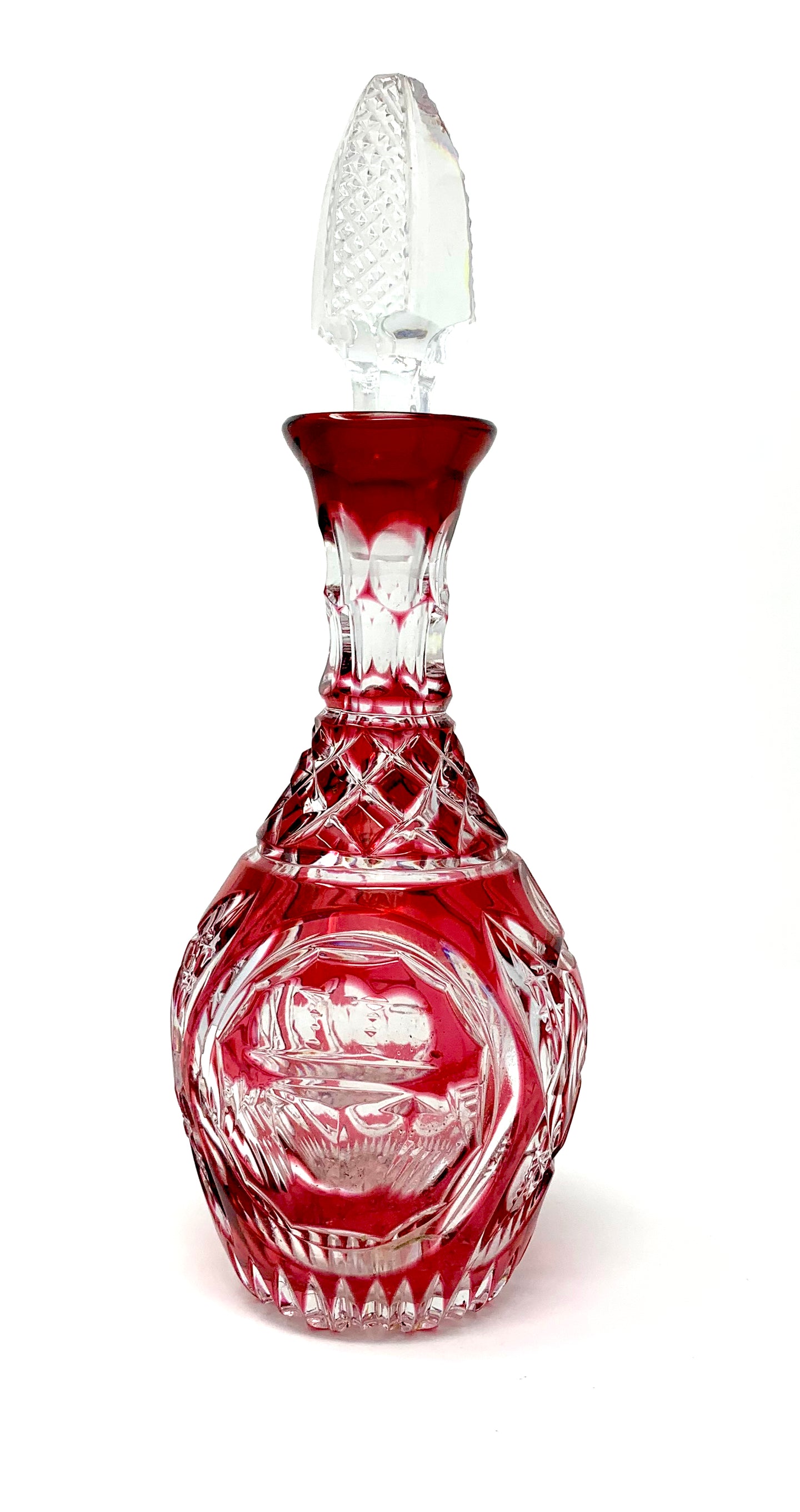 Red Claddagh Wine Decanter