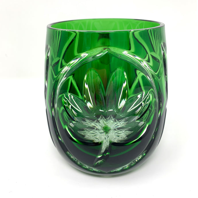 Emerald Green Shamrock Beer Mug