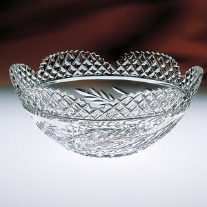 Wheat Scalloped Fruit Bowl